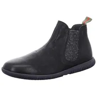 THINK! Think Hauki Stiefelette schwarz Glattleder 842 für Herren, schwarz, Gr. 47 EU