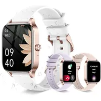 INNOFOVO Smartwatch Damen 1.85 Zoll mit Telefonfunktion, 130+ Sportmodi, Herzfrequenz, SpO2, Schlafmonitor & Fitness-Tracker