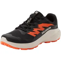 Salomon Alphaglide Trailrunning-schuhe - Black / Rainy Day / Red Orange - EU 45 1/3