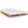 vidaXL Palettenbett 160 x 200 cm Braun