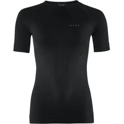 FALKE Damen Kurzarmshirt Warm, Black, XS