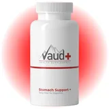 VAUD® Flohsamenschalen Kapseln | Hochdosierte Psyllium Fiber 1200 mg für Verdauung & Darmgesundheit | 90 Kapseln | Hergestellt in der Schweiz | Natürliche Unterstützung für Darmflora & Verdauung