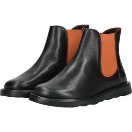 Fly london Stiefelette in Schwarz/Rot - Gr.: 42
