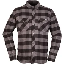 Modeka Nooner Hemdjacke Grau/Schwarz 5XL