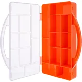 InLine Kleinteilebox 11 Fächer, Abmessungen: 271x186x40mm, orange