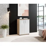 HBZ BC-Drift-2 60 x 84 x 35 cm Braun / Weiß