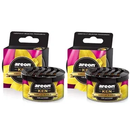 AREON Ken Lufterfrischer Vanille Bubble Gum 2 St. 3D Set