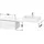 Duravit Unterschrank L-Cube 72x54,7cm, graph matt, f Kons, 2 Schub.