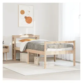 vidaXL Seniorenbett mit Kopfteil ohne Matratze 90x190 cm