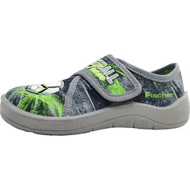 Fischer Markenschuh Kinder-Klett-Hausschuh