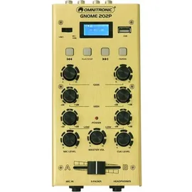 Omnitronic GNOME-202P Mini-Mixer gold