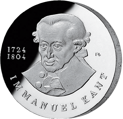 20-Mark-DDR-Gedenkmünze - "250. Geburtstag Immanuel Kant"