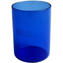 Design Letters - AJ Favourite Trinkglas, Hello / blau