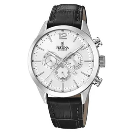 Festina Timeless F20542/1 Leder 43,5 mm F20542/1