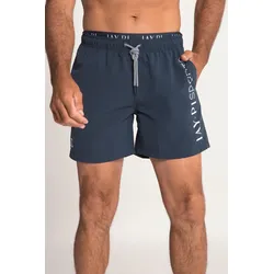 Herren Badehose Beachwear Elastikbund blau 6XL