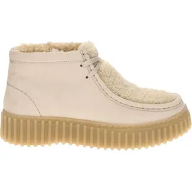 CLARKS Torhill Moss beige Lederschuhe (39), Wohnung, Schnürsenkel, Lässig