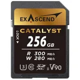 EXASCEND Catalyst SDXC 256 GB UHS-II, V90, 300/280 MB/s, Speicherkarte