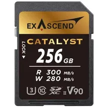 EXASCEND Catalyst SDXC 256 GB UHS-II, V90, 300/280 MB/s, Speicherkarte