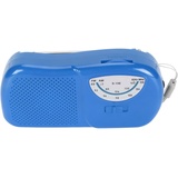 Vintage Pocket FM AM Radio mit Eingebautem Lautsprecher, Professionelle Hohe Empfindlichkeit für Outdoor-Reisen nach Hause (Blue)