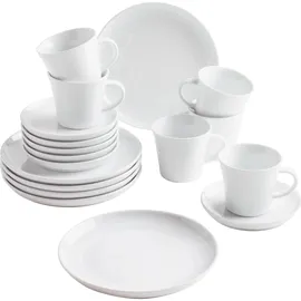 Kahla Update Kaffeeservice 18-tlg. weiß