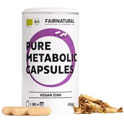 Fairnatural Zink Kapseln bio (90St)