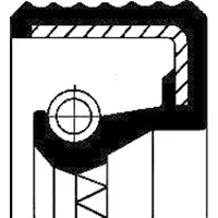 CORTECO Wellendichtring, Verteilergetriebe 01036434B