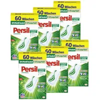 Persil Power Bars Universal Waschmittel 360 WL (6 x 60 Waschladungen), vordosiertes Vollwaschmittel mit biologisch abbaubarem Schutzfilm, für reine Wäsche & hygienische Frische für die Maschine