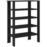 VidaXL Schuhregal Schwarz 61x32x87,5 cm Holzwerkstoff