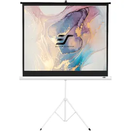 Elite Screens elite Screens, TRIPOD – Mobile STATIVLEINWAND / 71" - für: normalen Beamer (71", 1:1), Leinwand, Schwarz
