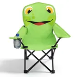 sunula Campingstuhl Kinder Frosch Grün