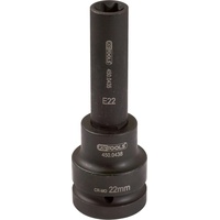 KS Tools 1" Kraft-Bit-Stecknuss E-TX, lang, E24