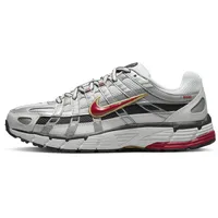 Nike P-6000 white/metallic platinum/dark charcoal/varsity red  37,5