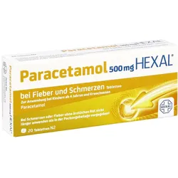 Paracetamol 500mg HEXAL bei Fieber und Schmerzen