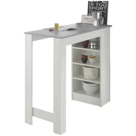 Stolkom Bartisch Mojito 115 x 103 x 50 cm Grau/Weiß