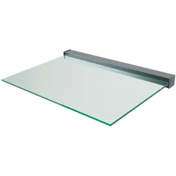 glasprofi24 Freitragendes Vordach HLO-GP1, Glasdach für Haustür ~ 160cm