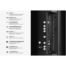 Hisense 55E6DS 55" 4K Ultra HD QLED Smart TV