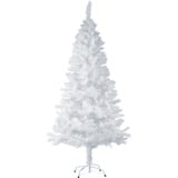 Tectake Weihnachtsbaum 180 cm 533 Spitzen weiss