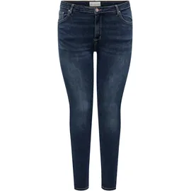 ONLY CARMAKOMA Carwilly REG SKINNY DNM Rea2600, Dark Blue denim, 42W / 32L EU - 42W / 32L