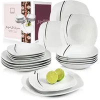 sänger Bilgola Tafelservice 18-tlg. schwarz/weiß