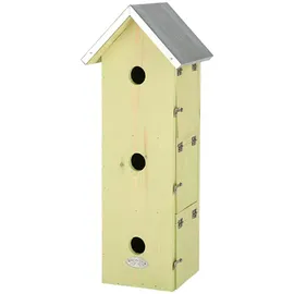 Esschert Design Vogelnistkasten, 3 Ebenen, 51 cm