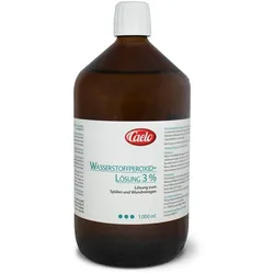 WASSERSTOFFPEROXIDLÖSUNG 3% Caelo 1000 ml Flüssigkeit