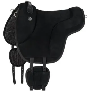 Equinate Reitpad California aus Wildleder schwarz L