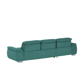 Sofa.de Ecksofa ¦ türkis/petrol ¦ Maße (cm): B: 315 H: 83 T: 195.0