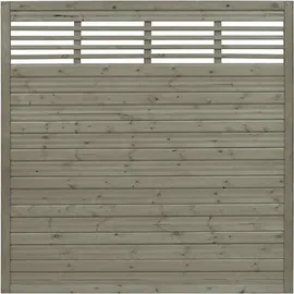 Andrewex Sichtschutzelement 180 x 180 cm Grau/Holz