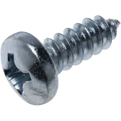 Blechschrauben Linsenkopf DIN 7981 silber - 2079814822 - silber