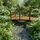 Relaxdays Garten Brücke 58 x 171,5 x 75 cm Natur