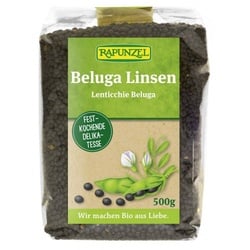 Rapunzel Beluga Linsen schwarz bio