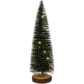 Wellhome Weihnachtsbaum 14 x 14 x 41 cm mit 20 warmweißen LEDs und Timer