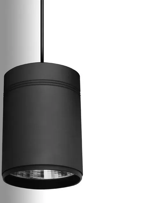 Müller-Licht schwarze LED Pendelleuchte Vari 17W 827 40° DIM