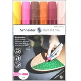 Schneider Schreibgeräte Paint-It 320, 4mm, VE=6 Farben